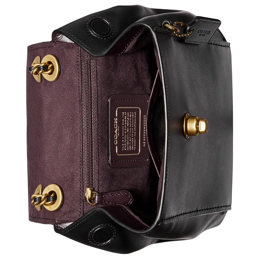 商品Coach|Leather Parker Convertible Mini Backpack,价格¥875,第3张图片详细描述