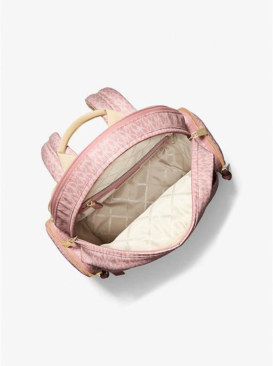 商品Michael Kors|Prescott Large Signature Logo Print Woven Backpack,价格¥2051,第2张图片详细描述
