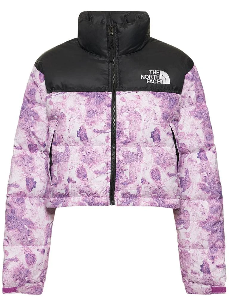 商品The North Face|女式 Nuptse系列 复古印花羽绒服,价格¥2381,第1张图片