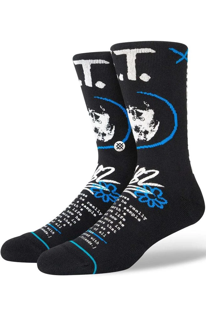 商品Stance|Extra Terrestrial Socks - Black,价格¥114,第1张图片