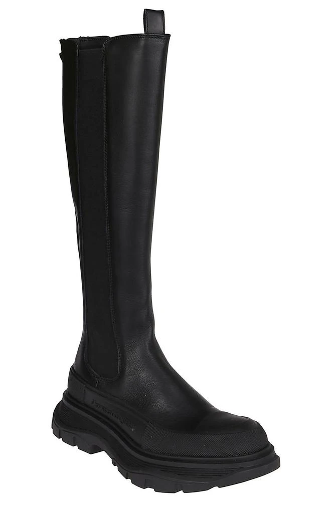 商品Alexander McQueen|Alexander McQueen Tread Slick Knee-High Boots,价格¥7384,第2张图片详细描述