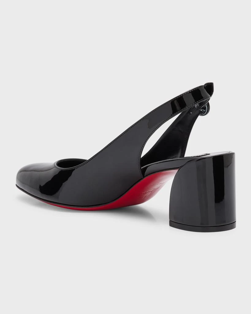 商品Christian Louboutin|So Jane Patent Red Sole Slingback Pumps,价格¥6903,第4张图片详细描述