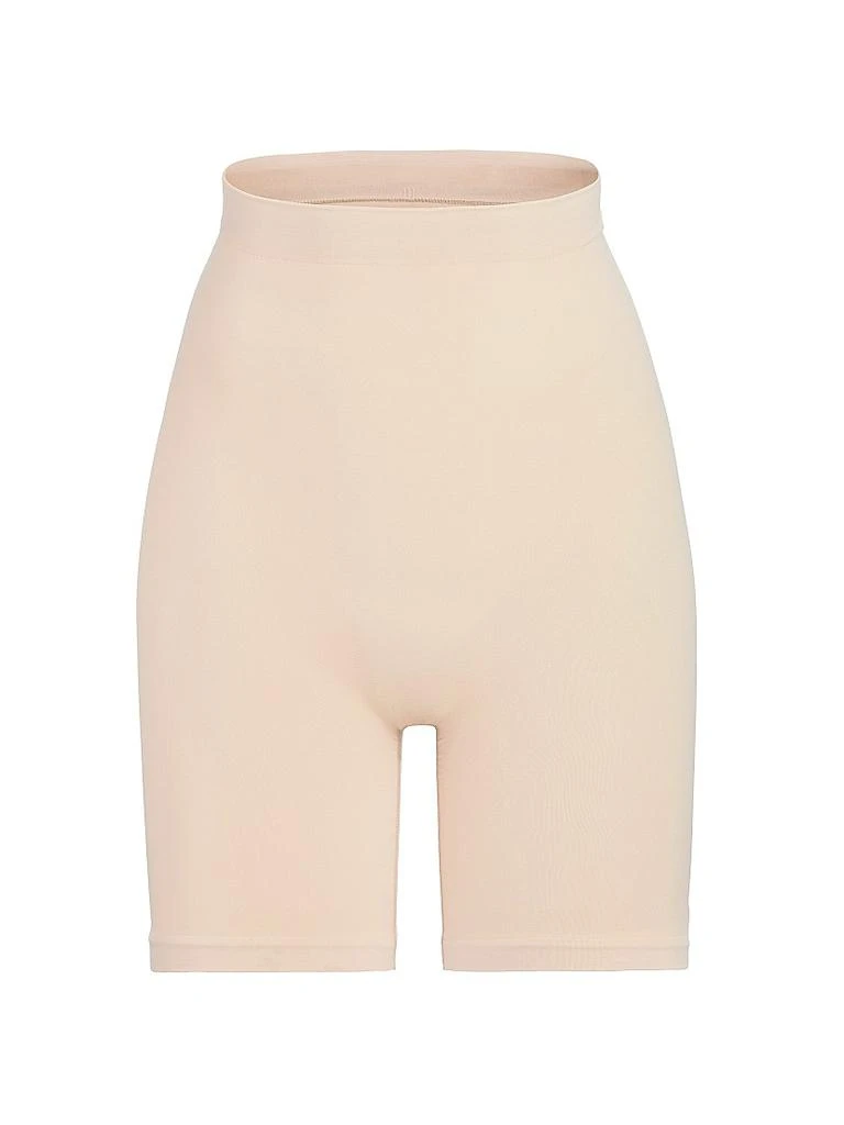 商品SKIMS|Seamless Sculpt High-Waisted Above-The-Knee Shorts,价格¥331,第1张图片