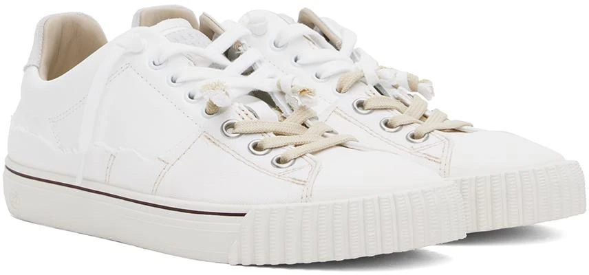 商品MAISON MARGIELA|White New Evolution Sneakers,价格¥4360,第4张图片详细描述