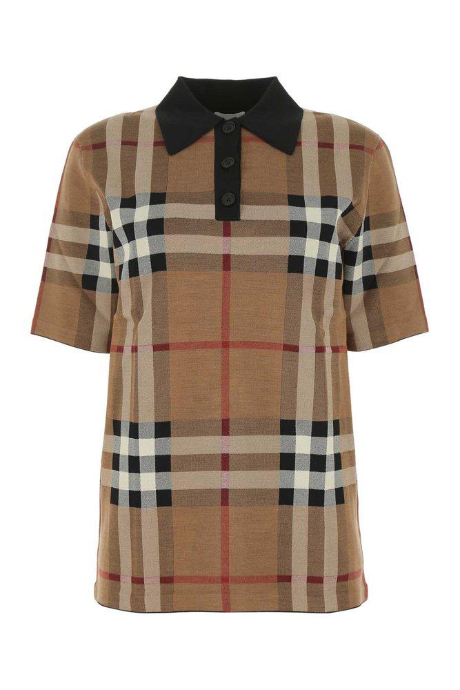 Burberry Vintage Checked Polo Shirt商品第1张图片规格展示