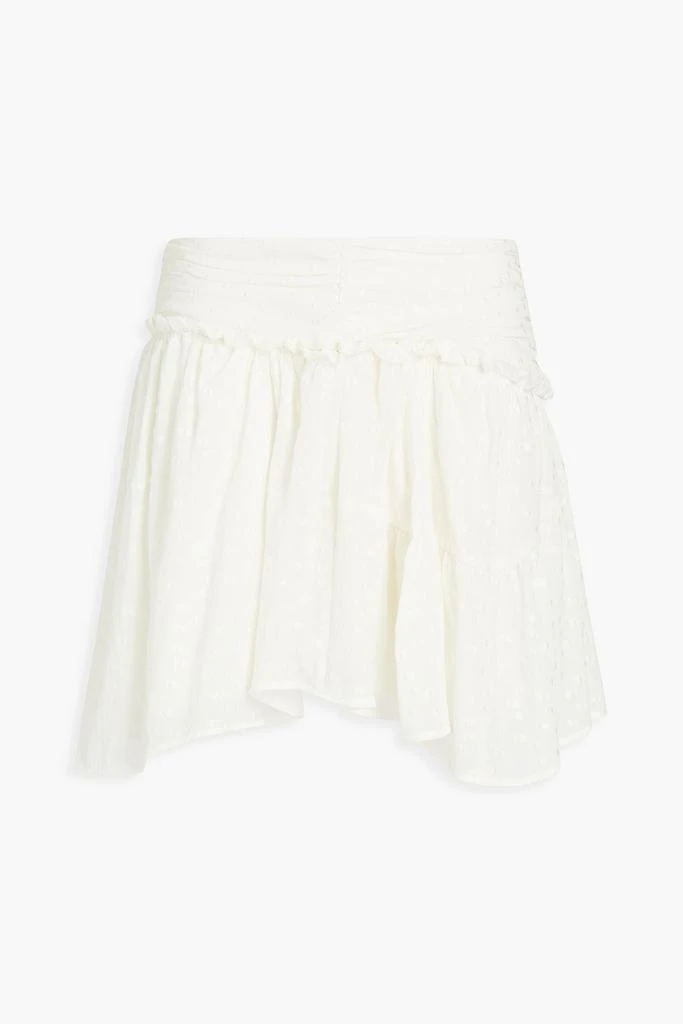 商品IRO|Nixie gathered fil coupé silk-blend mini skirt,价格¥1081,第1张图片