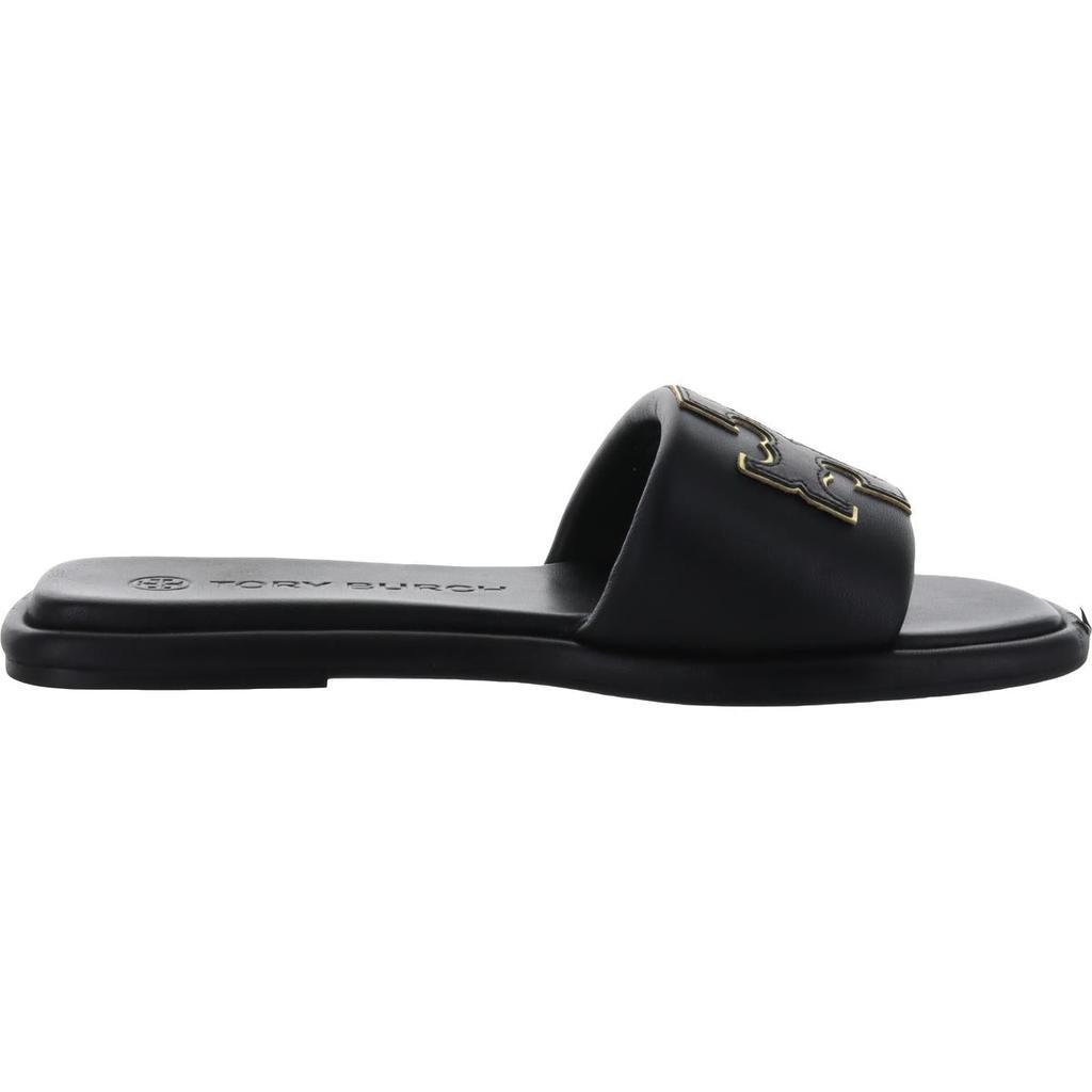 商品Tory Burch|Tory Burch Womens Doublet Sport Leather Square Toe Flat Sandals,价格¥951-¥1400,第6张图片详细描述