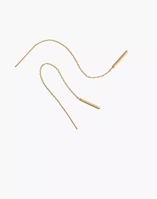商品Madewell|Threader Bar Earrings,价格¥220,第1张图片