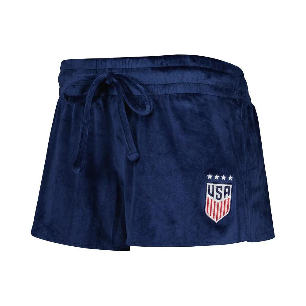 商品Concepts Sport|Women's Navy USWNT Intermission T-shirt and Shorts Sleep Set,价格¥307,第4张图片详细描述
