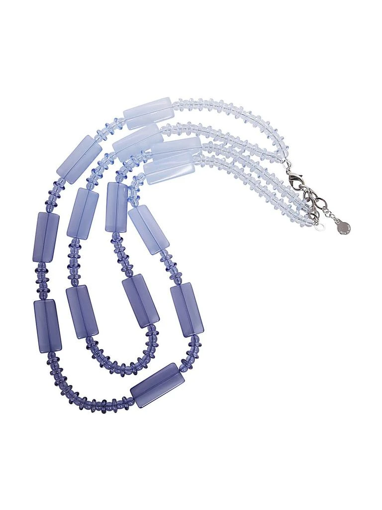 商品Emporio Armani|Emporio Armani Gradient Effect Double Layered Necklace,价格¥1271,第2张图片详细描述