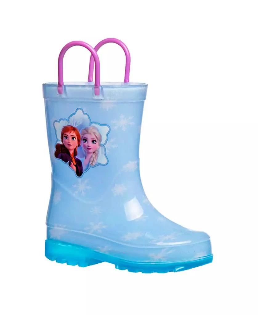 商品Disney|Toddler Girls Frozen Anna and Elsa Dual Sizes Rain Boots,价格¥249,第1张图片