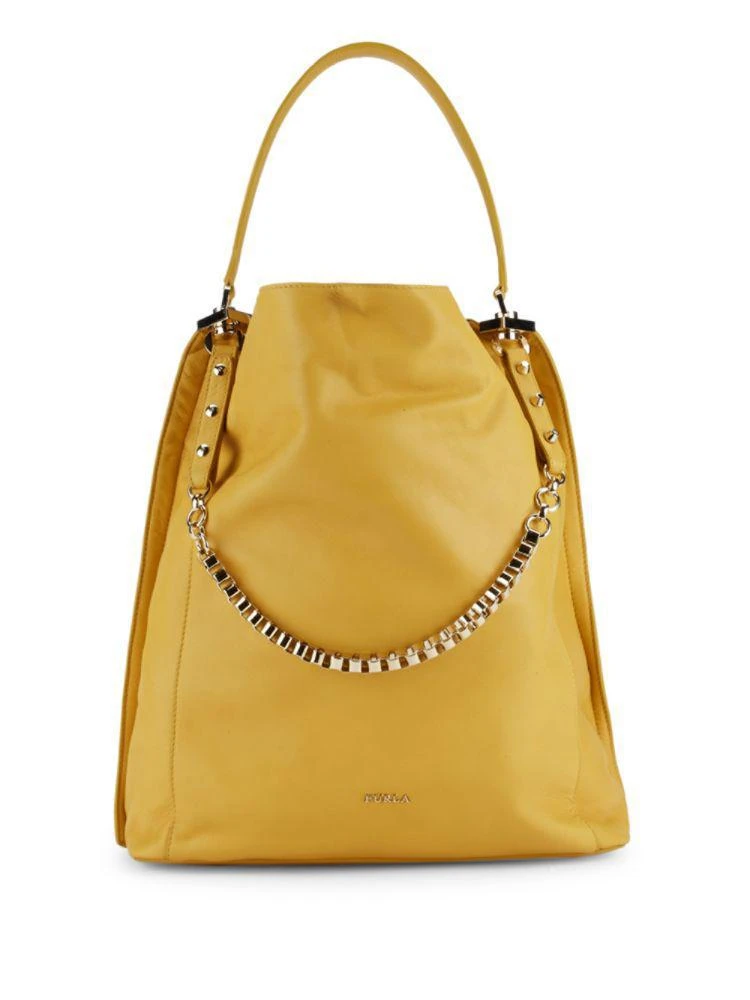 商品Furla|Minerva Leather Hobo Bag,价格¥2594,第1张图片