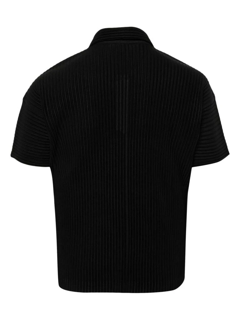商品Issey Miyake|ISSEY MIYAKE - Pleated Polo Shirt,价格¥2611,第2张图片详细描述