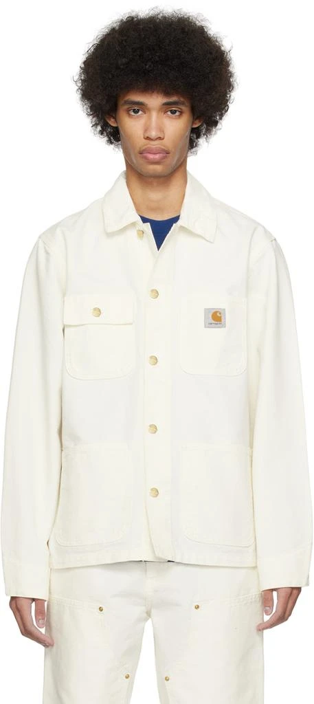 商品Carhartt WIP|White Michigan Jacket,价格¥1359,第1张图片