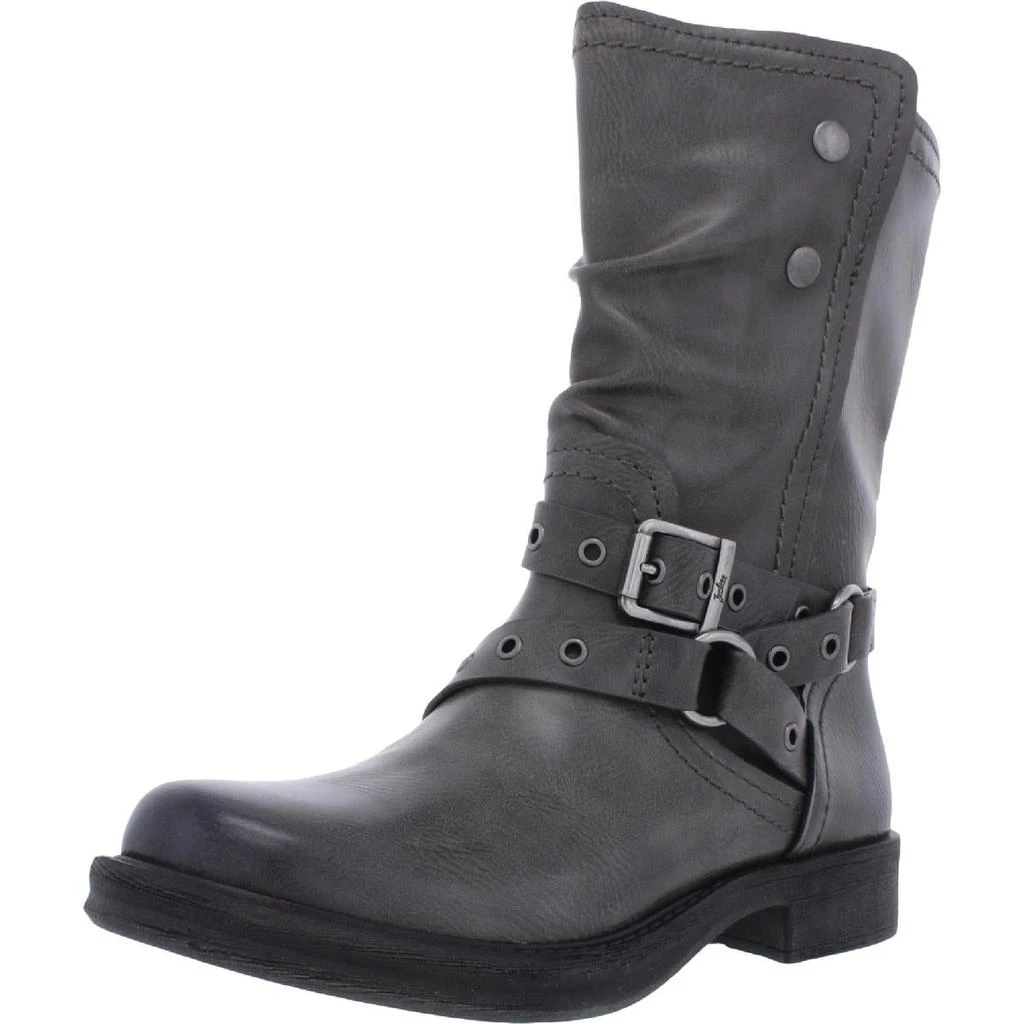 商品ZODIAC|Zodiac Womens Faith Faux Leather Embellished Mid-Calf Boots,价格¥83-¥218,第1张图片