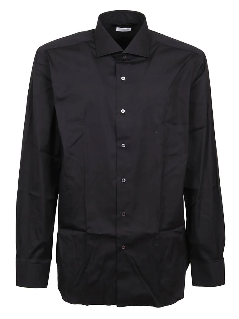 商品Buonamassa|Buonamassa Mens Black Cotton Shirt,价格¥2943,第1张图片