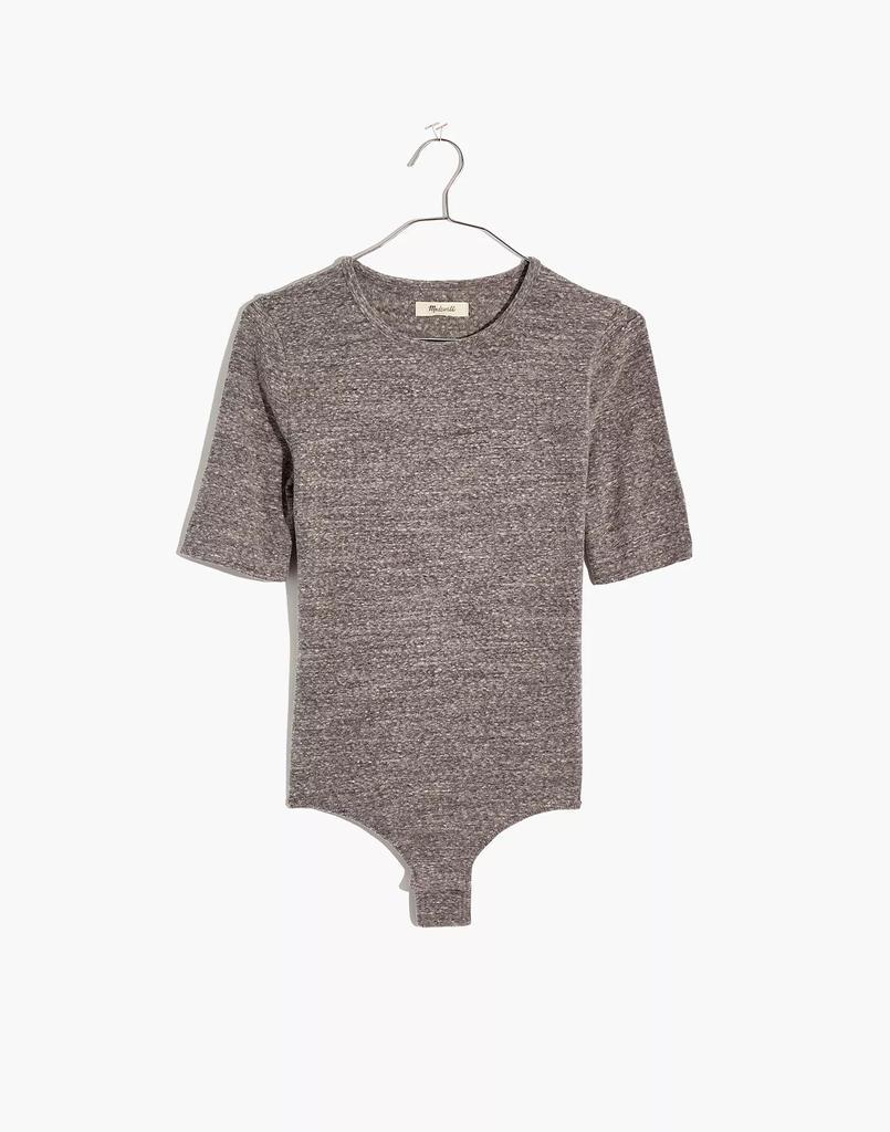 商品Madewell|Crewneck Short-Sleeve Thong Bodysuit,价格¥291,第7张图片详细描述
