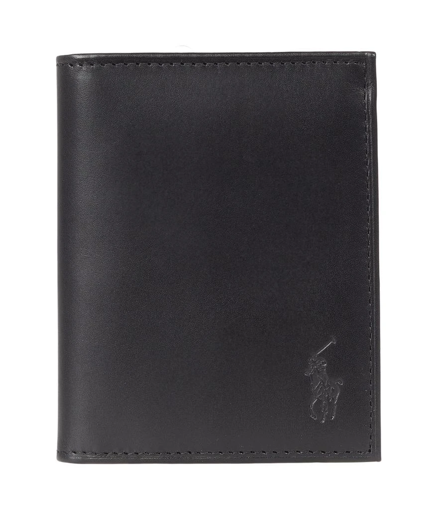 商品Ralph Lauren|Burnished Leather Billfold Wallet,价格¥681,第1张图片
