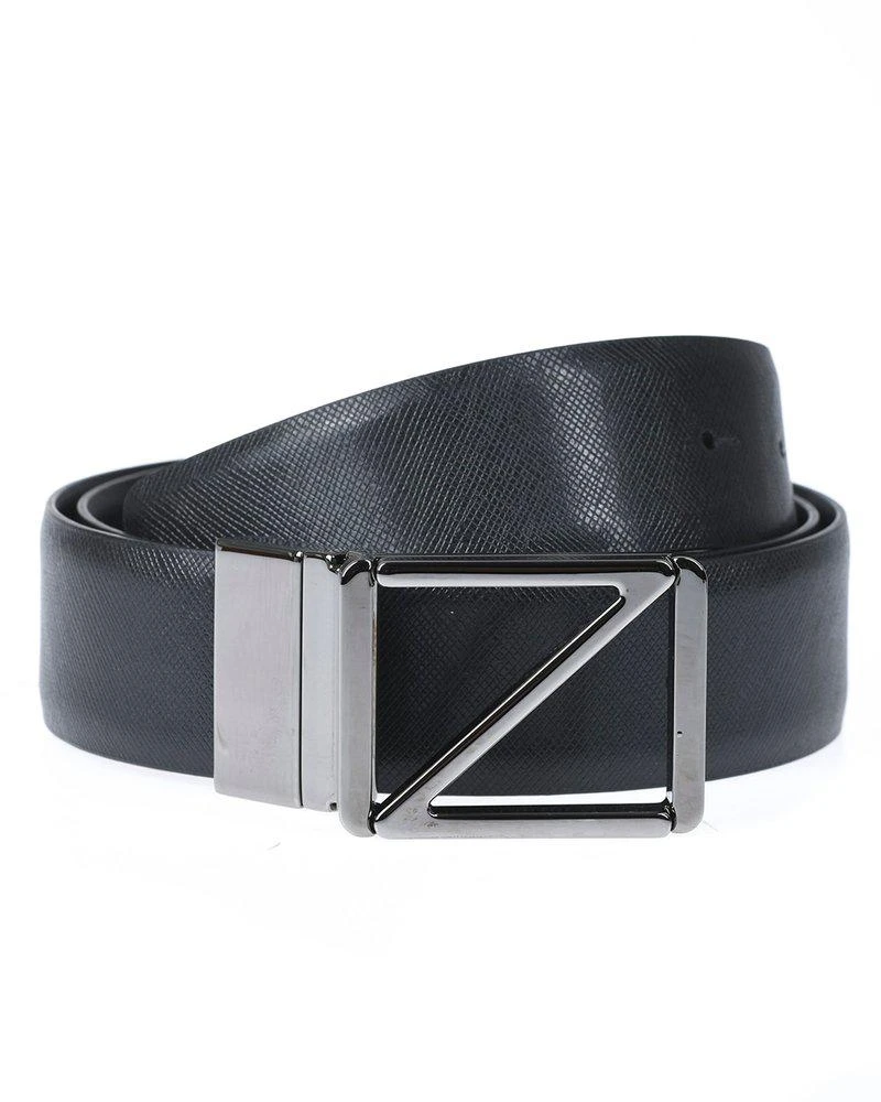 商品Zegna|Z Zegna Logo Square Tip Buckle Belt,价格¥2661,第1张图片