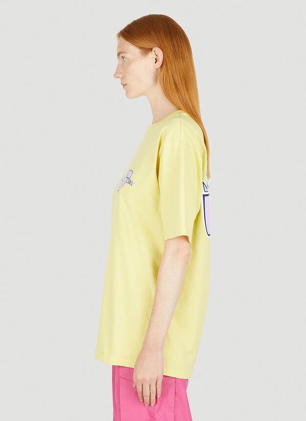 商品STUSSY|Stussy Phat T-Shirt in Yellow,价格¥225,第5张图片详细描述