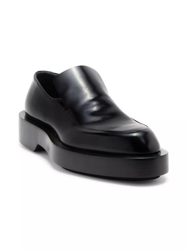 商品Jil Sander|Elegant Platform Leather Shoes,价格¥7469,第2张图片详细描述