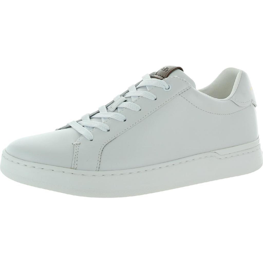 商品Coach|Coach Womens Lowline Luxe Leather Lifestyle Casual and Fashion Sneakers,价格¥385-¥625,第1张图片