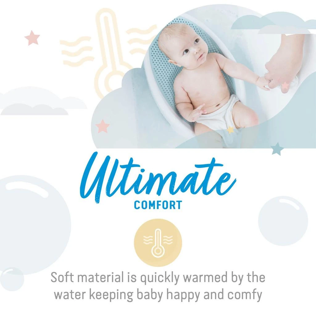 商品The Hut|Angelcare Soft Touch Baby Bath Support - Aqua,价格¥242,第3张图片详细描述