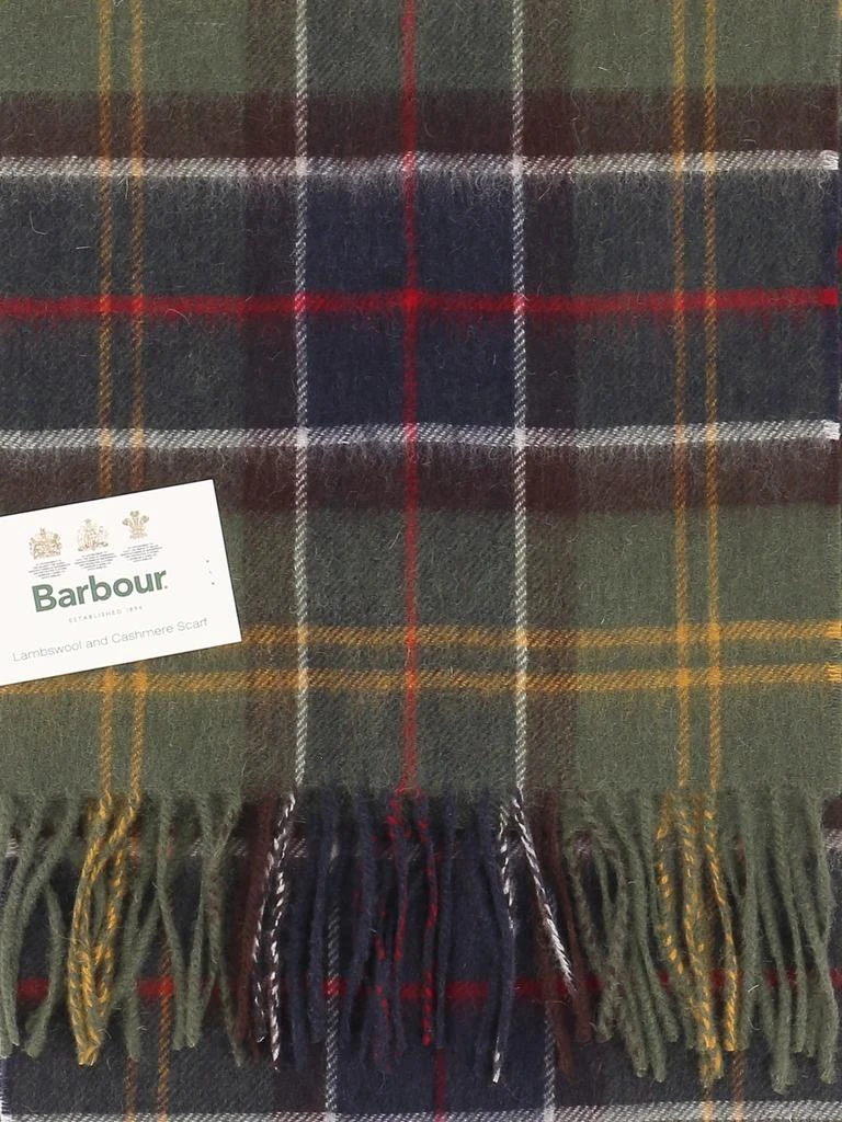 商品Barbour|Barbour Tartan Fringed Scarf,价格¥445,第3张图片详细描述