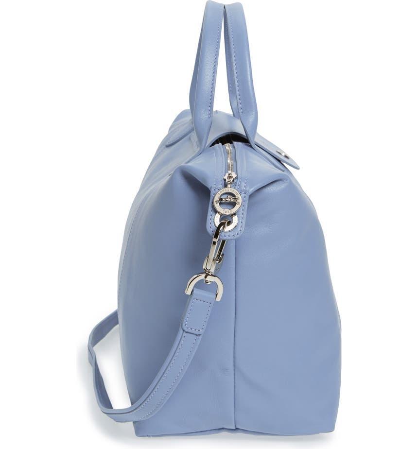 商品Longchamp|Le Pliage Cuir Leather Shoulder Bag,价格¥1881,第7张图片详细描述