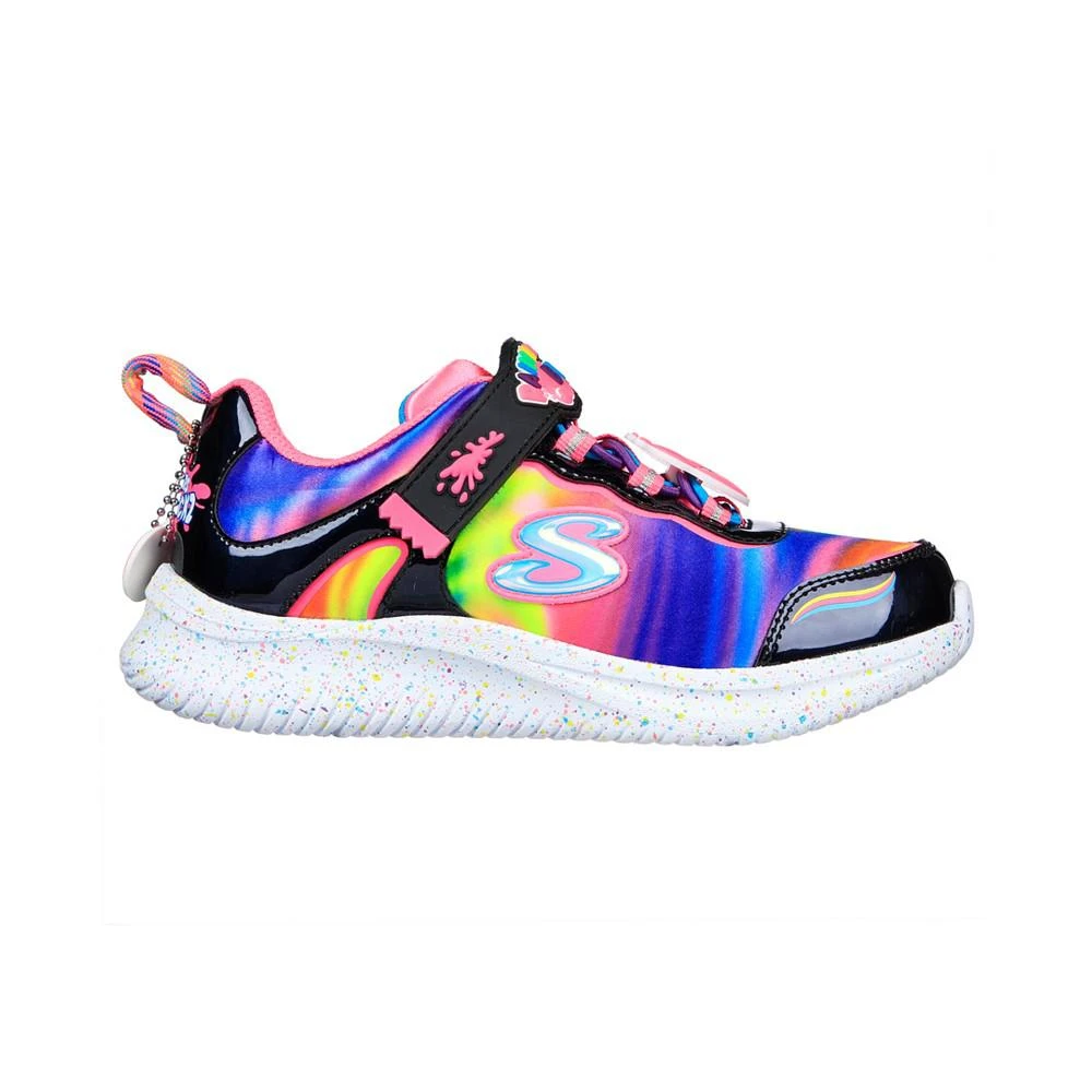 商品SKECHERS|Little Girls’ Jumpsters - Sweet Kickz Scented Stay-Put Closure Casual Sneakers from Finish Line,价格¥225,第2张图片详细描述