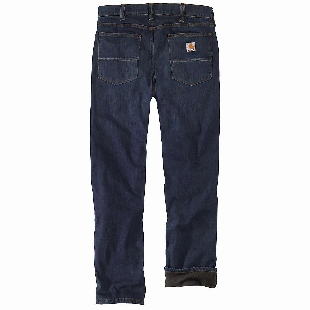 商品Carhartt|Carhartt Men's Rugged Flex Relaxed Fit Fleece Lined 5 Pocket Jean,价格¥371,第2张图片详细描述