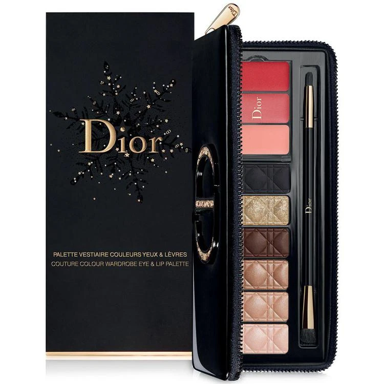 商品Dior|9色眼唇盘 - 2017圣诞限量,价格¥666,第1张图片