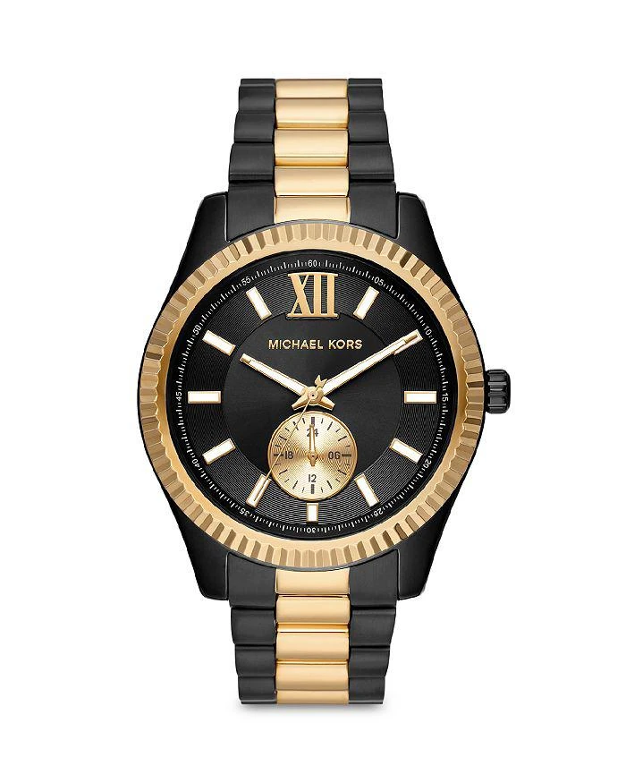 商品Michael Kors|Lexington Watch, 45mm,价格¥2064,第1张图片详细描述