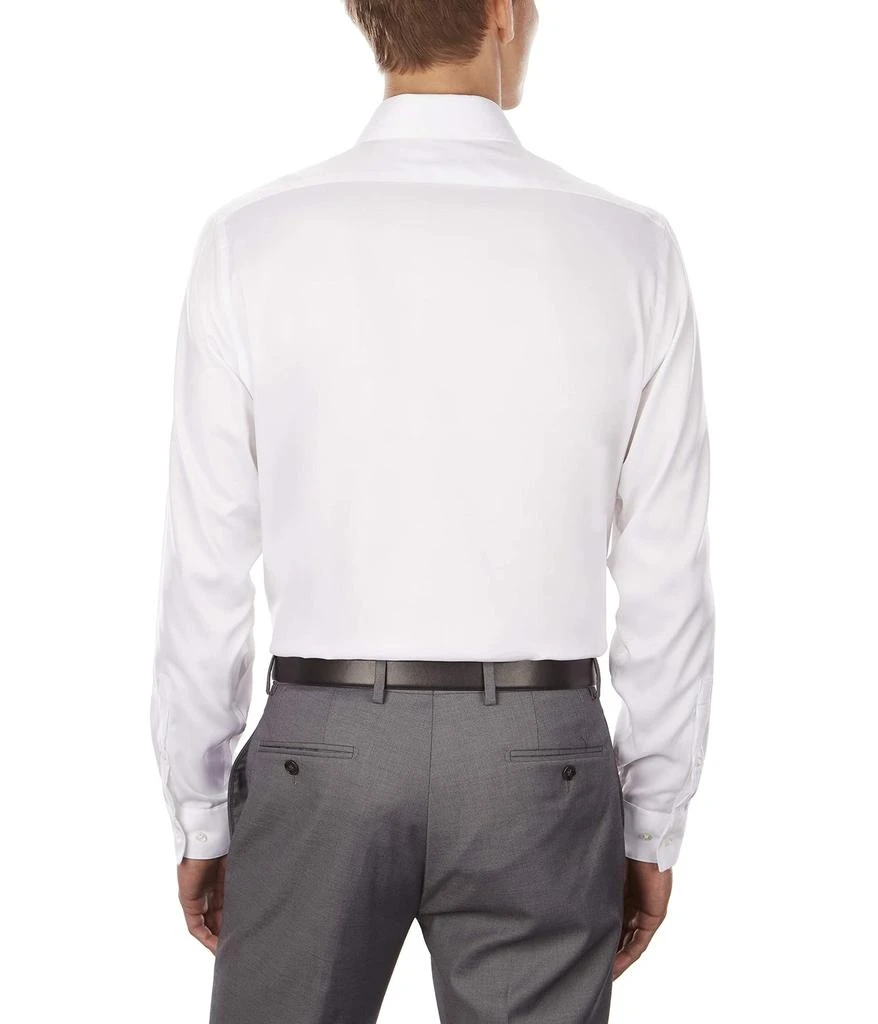 商品Calvin Klein|Men's Dress Shirt Slim Fit Non Iron Stretch Solid French Cuff,价格¥337,第3张图片详细描述