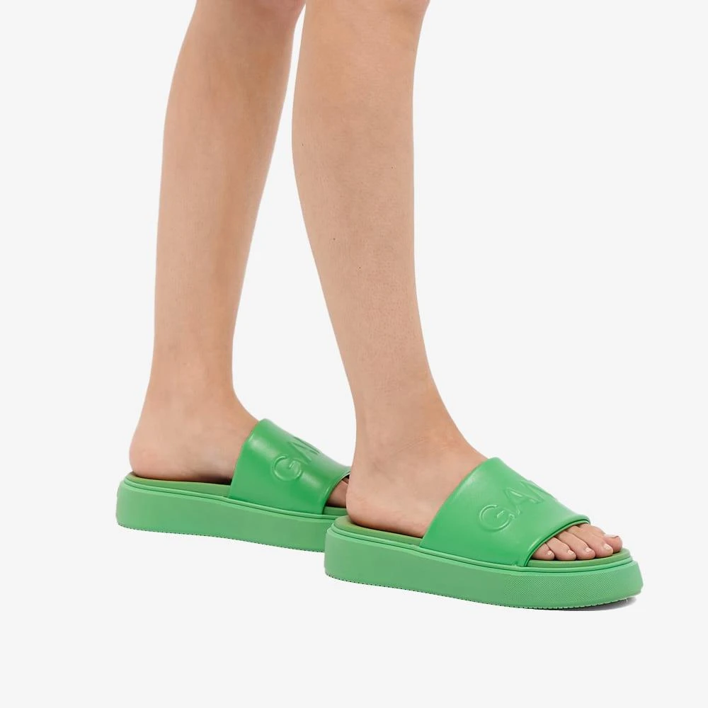 GANNI Logo Slide 商品