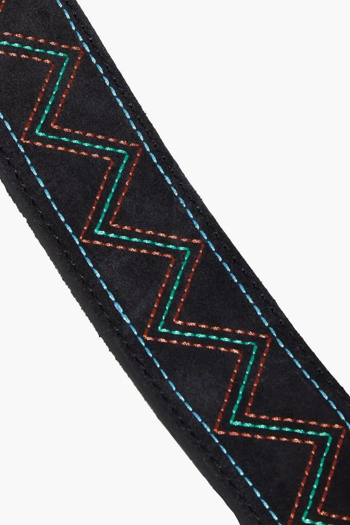 商品Isabel Marant|Embroidered suede bag strap,价格¥506,第2张图片详细描述