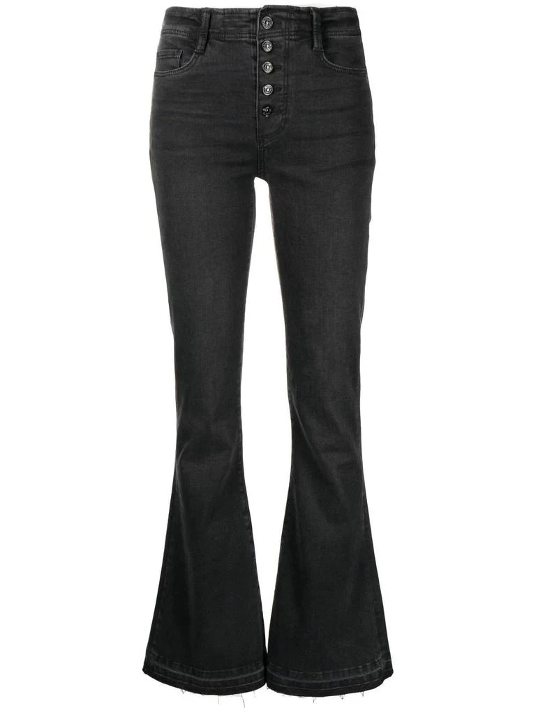 商品Paige|Dusty Black High Rise Lou Lou Jeans,价格¥2604,第1张图片