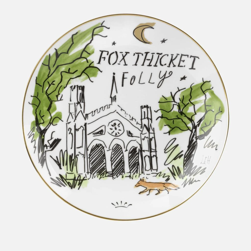 商品Luke Edward Hall|Luke Edward Hall Round Plate - Fox Thicket Folly - 27cm,价格¥552,第1张图片