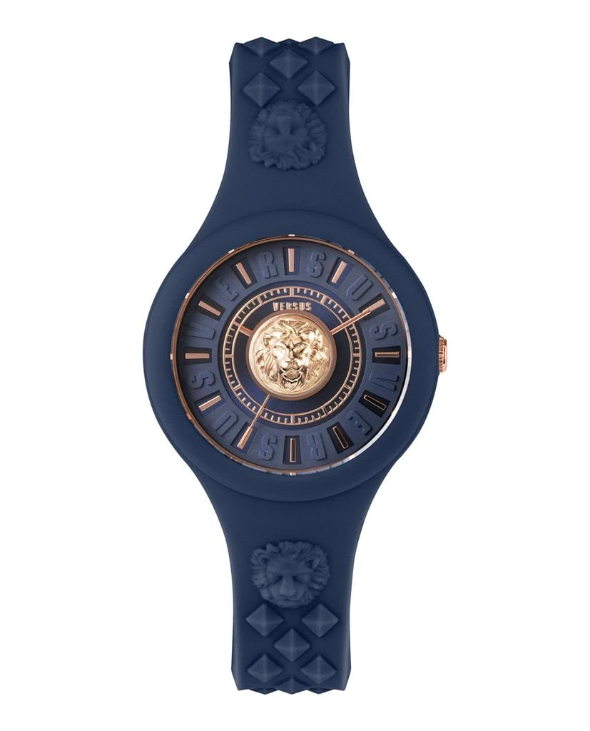 商品Versus Versace|Fire Island Lion Strap Watch,价格¥602,第1张图片