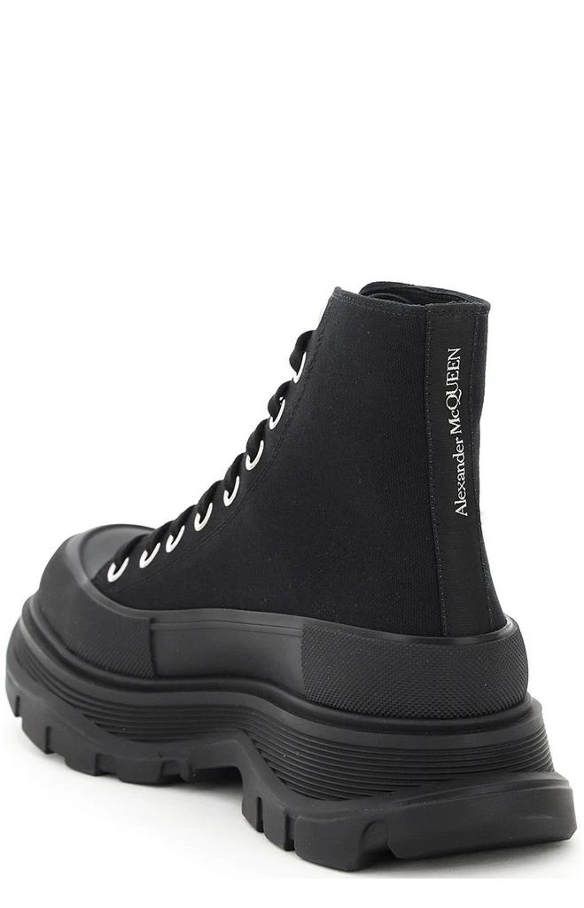 商品Alexander McQueen|Alexander McQueen Tread Slick High-Top Sneakers,价格¥3512-¥4469,第3张图片详细描述