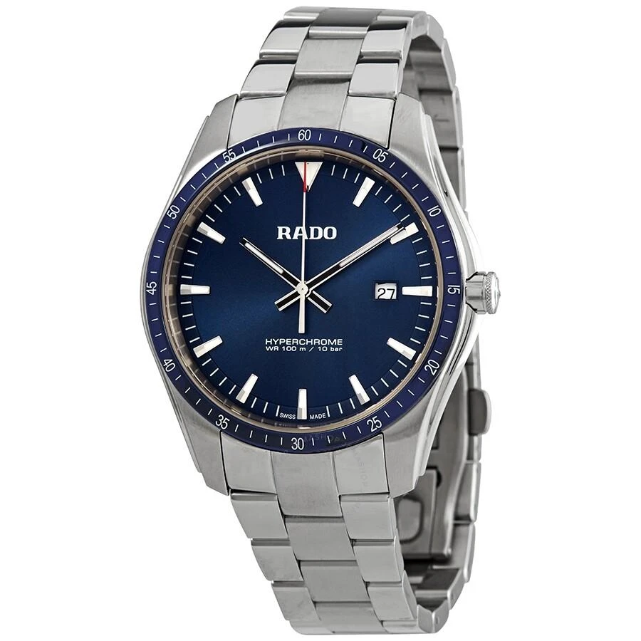 商品Rado|HyperChrome Blue Dial Men's Watch R32502203,价格¥6690,第1张图片