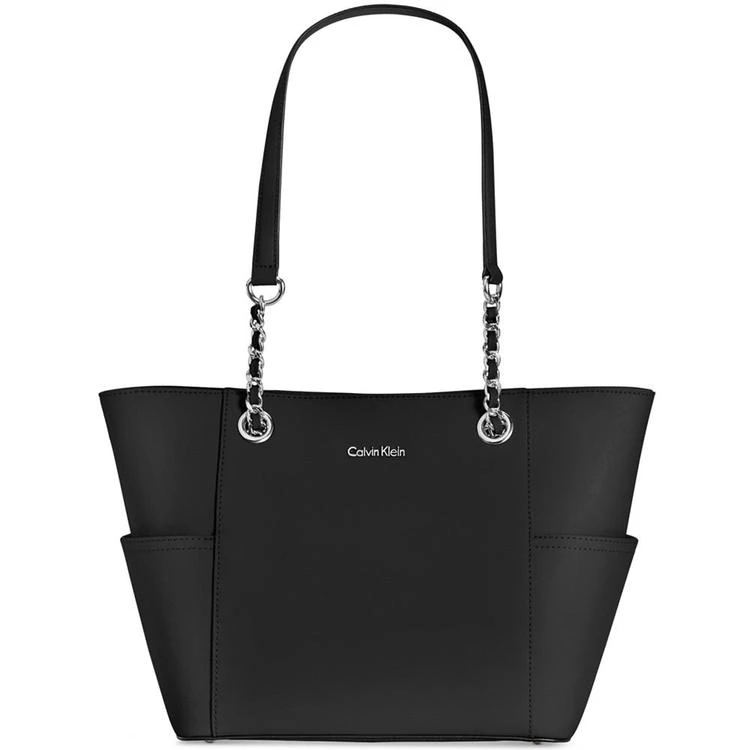 商品Calvin Klein|Hayden Saffiano Leather Tote,价格¥526,第1张图片