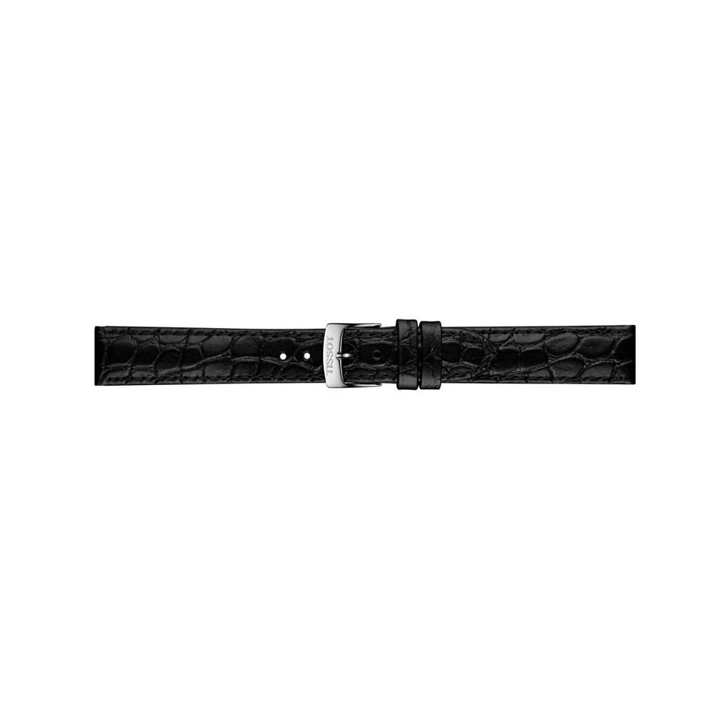 商品Tissot|Women's Swiss Everytime Black Leather Strap Watch 30mm T1092101603200,价格¥1390,第2张图片详细描述