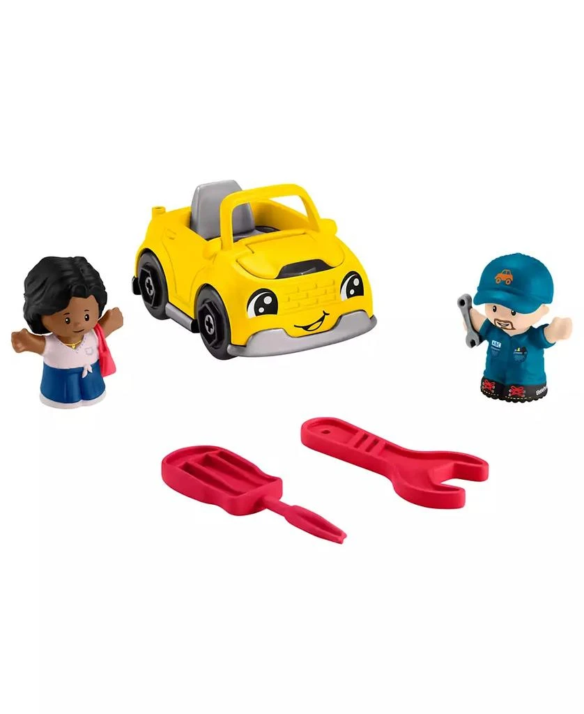 商品Fisher Price|Little People Light-Up Learning Garage Toddler Playset,价格¥336,第4张图片详细描述