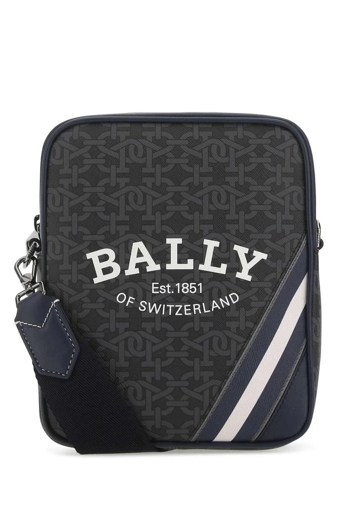 商品Bally|Bally Logo-Printed Zipped Crossbody Bag,价格¥3049,第1张图片