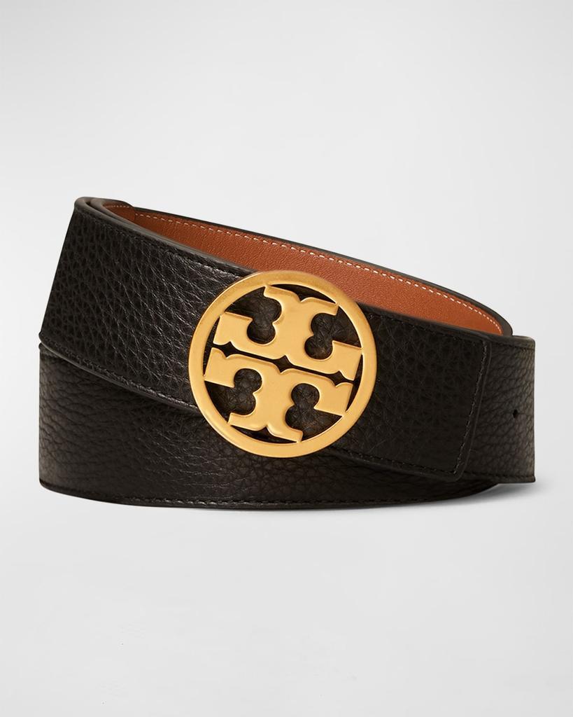 商品Tory Burch|Miller Reversible 1.5" Logo Belt,价格¥1676,第3张图片详细描述