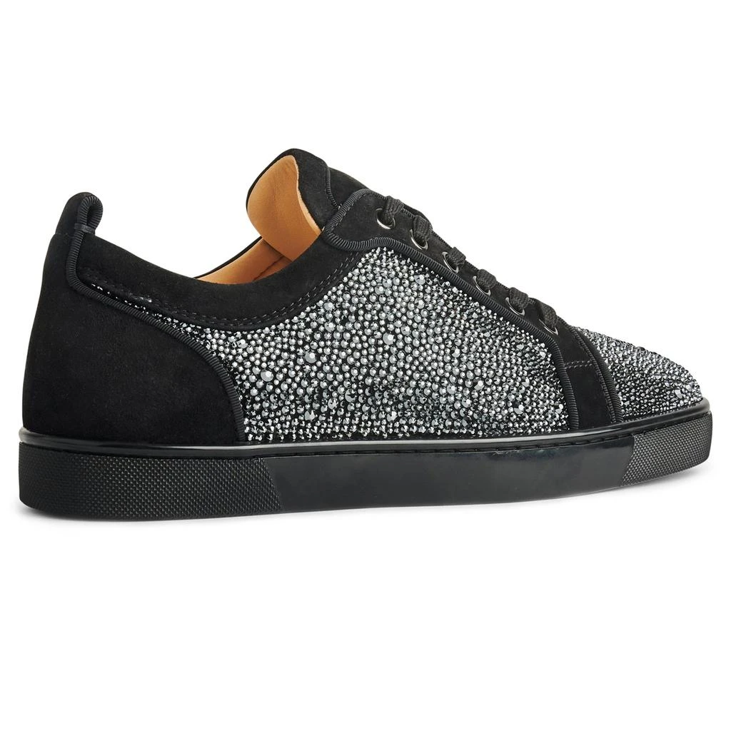 商品Christian Louboutin|Christian Louboutin Louis Junior Strass Black Sneaker,价格¥8285,第3张图片详细描述