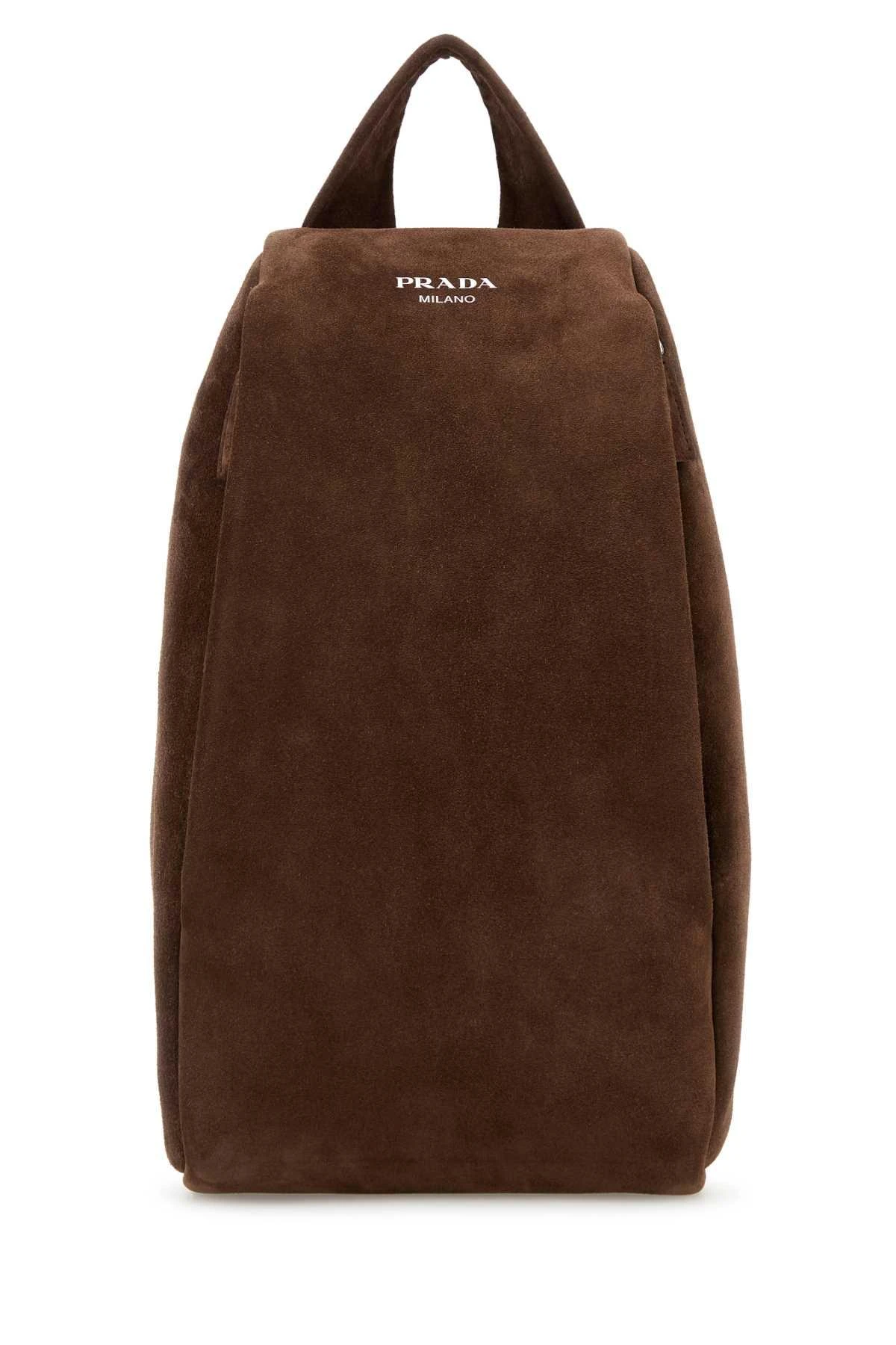 商品Prada|Prada 男士双肩包 2VZ1142C4SF0201 棕色,价格¥22740,第3张图片详细描述