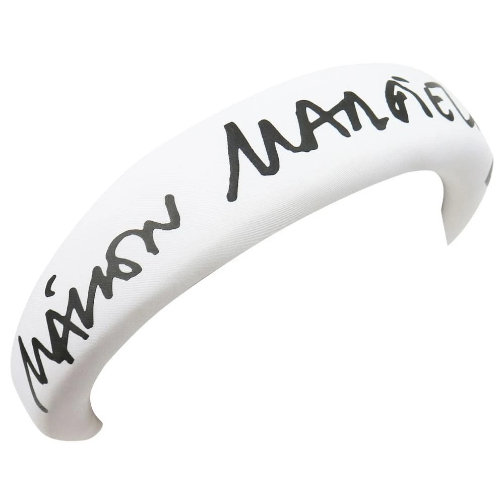 商品MAISON MARGIELA|White Logo Hairband,价格¥237,第3张图片详细描述