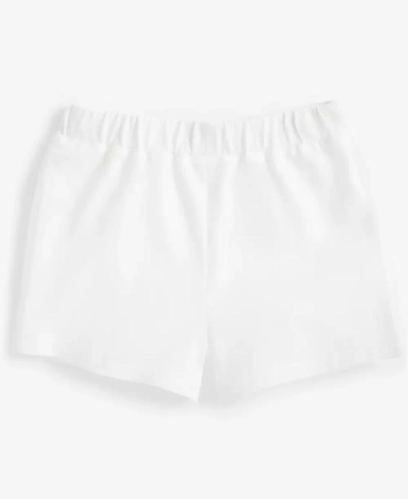 商品First Impressions|Baby Girls Eyelet Ruffle Cotton Shorts, Created for Macy's,价格¥30,第2张图片详细描述